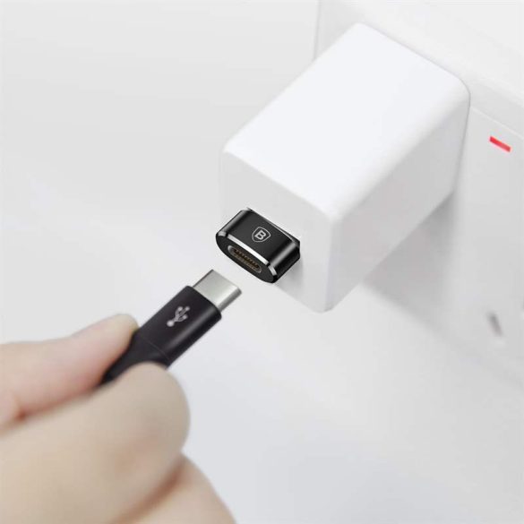 Baseus átalakító USB Type - C USB adapter csatlakozó fekete (CAAOTG - 01)