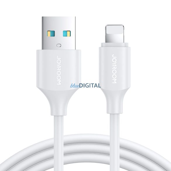 Joyroom USB töltő / adatkábel - Lightning 2.4A 2m fehér (S-UL012A9)