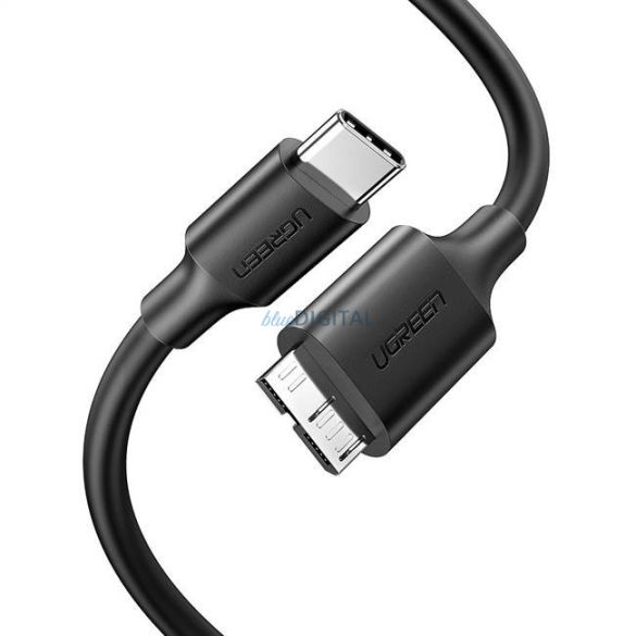 Ugreen US312 Micro USB 3.0 USB-C kábel 1m fekete