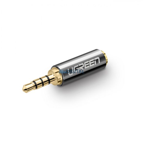 Ugreen audio adapter jack 2.5mm férfi jack 3.5mm női jackre fekete (20501)