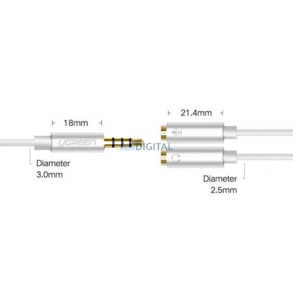 UGREEN 3.5mm apa Dual 3.5mm anya Headset Splitter