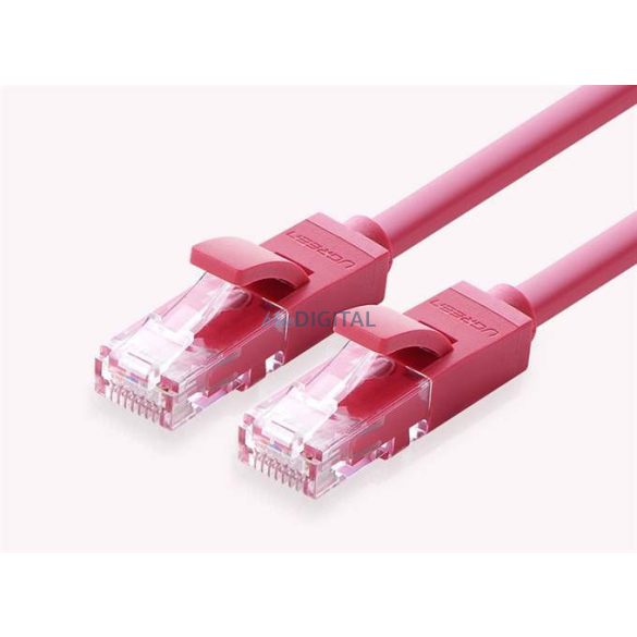 Ugreen Ethernet patchcord RJ45 Cat 6 UTP 1000 Mbps 5 m fekete (NW101 50.187)