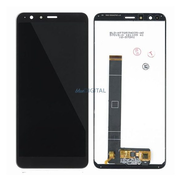 LCD + Érintőpanel teljes ASUS ZENFONE MAX PLUS ZB570TL Fekete