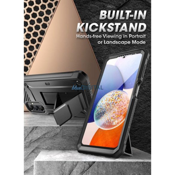 Supcase UNICORN BEETLE PRO GALAXY A14 4G / 5G fekete tok