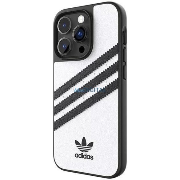 Adidas OR Molded tok PU iPhone 14 Pro 6.1" fehér-fekete