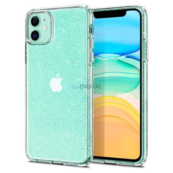 SPIGEN FOLYADÉKKRISTÁLYOS CRYSTAL GLITTER IPHONE 11 telefon tok telefontok