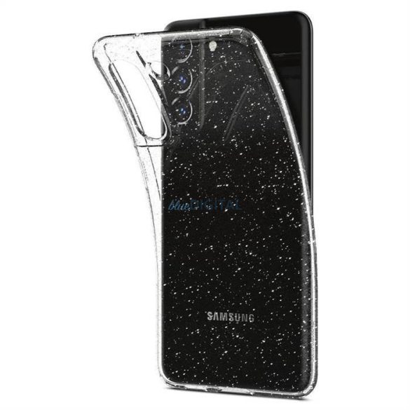 Spigen folyadék Crystal Galaxy S21 FE csillámos Crystal tok