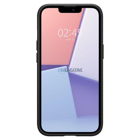 Spigen Liquid Air tok iPhone 13 Mini vékony Gél telefontok matt fekete