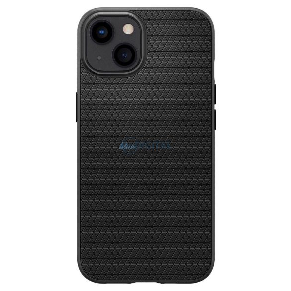 Spigen Liquid Air tok iPhone 13 vékony Gél telefontok matt fekete