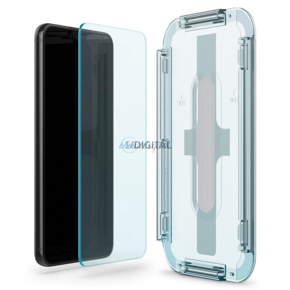 Edzett üveg spigen glas.tr "EZ Fit" 2-Pack Galaxy S22 + Plus