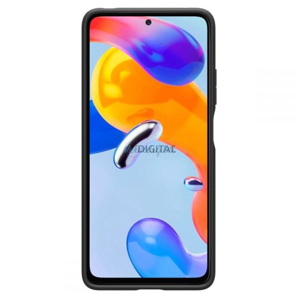 Spigen Liquid Air Xiaomi Redmi Note 11 Pro / 11 Pro 5g Matte fekete tok