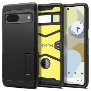 Spigen Tough Armor tok Google Pixel 7 fekete színű