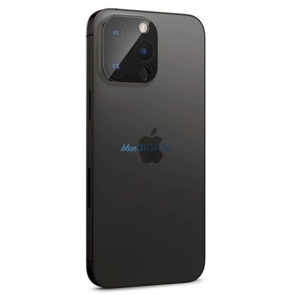 Spigen Optik. TR kamera védőüveg kamera edzett üveg (2 db) iPhone 14 Pro / 14 Pro Max / 15 Pro / 15 Pro Max fekete