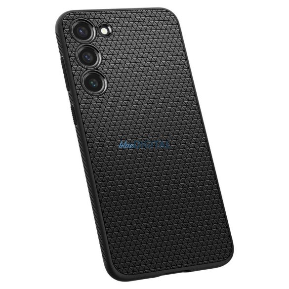 SPIGEN Liquid Air Samsung Galaxy S23 matt fekete tok