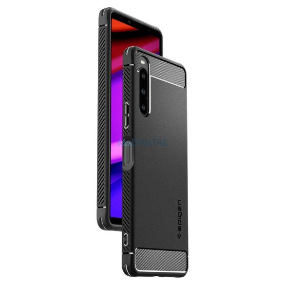 Spigen RUGGED ARMOR SONY XPERIA 10V Matt FEKETE tok