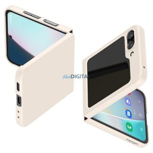 Spigen AIRSKIN GALAXY Z Flip 5 gyöngyházszínű elefántcsont tok