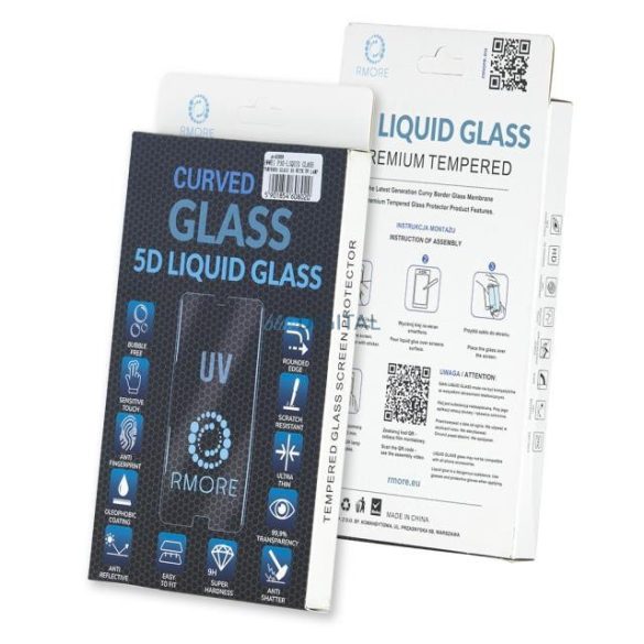 SAMSUNG G991 GALAXY S21 - Liqid Glass edzett üveg tempered glass 5D UV lámpával üvegfólia