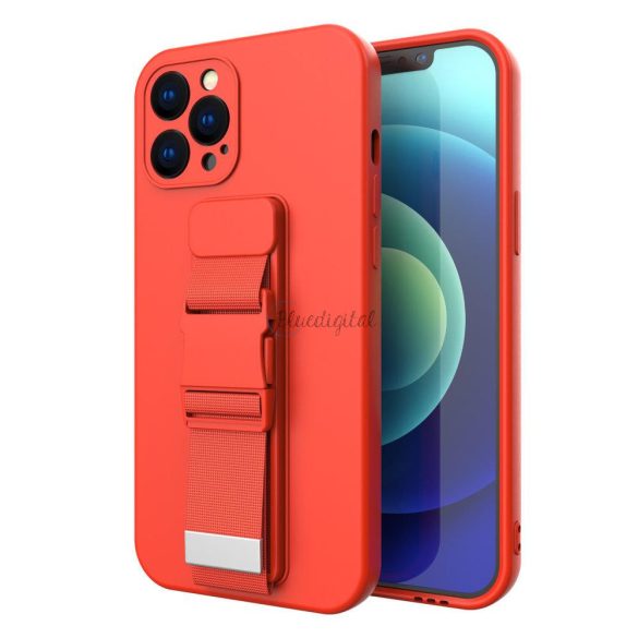 Kötél tok Gel TPU légzsák telefontok iPhone XS / iPhone x Red