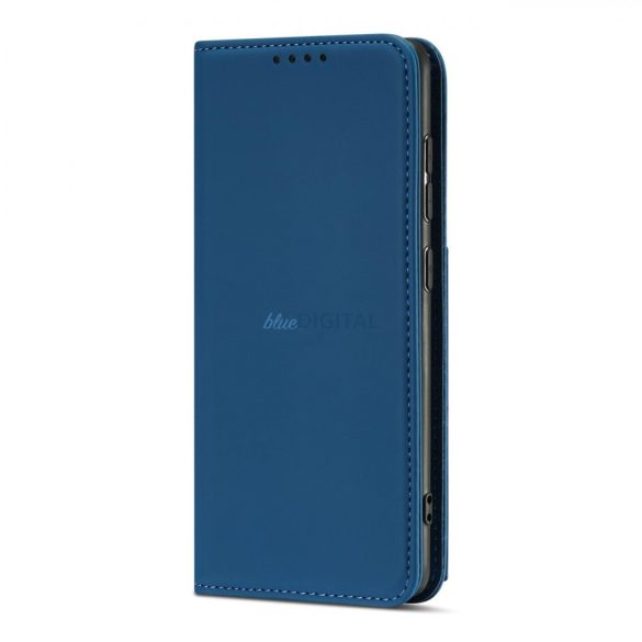 Magnet Card Case tok Xiaomi Redmi Note 11 Pro tok kártya tárca kártya tartó kék