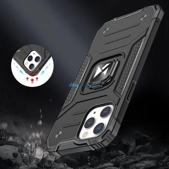 Wozinsky Ring Armor IPHONE 14 PRO MAX fekete