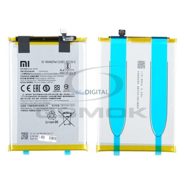 AKKUMULÁTOR Xiaomi redmi 9A / 9C / 9AT BN56 46020000425D 5000mAh eredeti