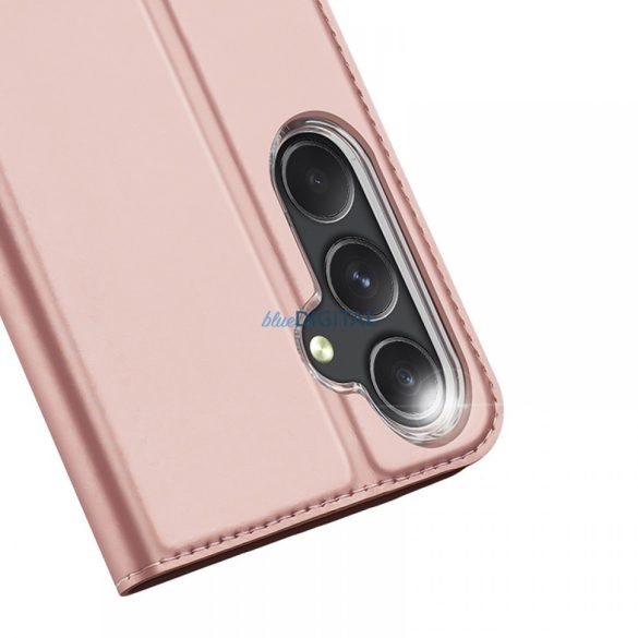 Samsung Galaxy S23 FE oldalra nyíló tok, Rosegold