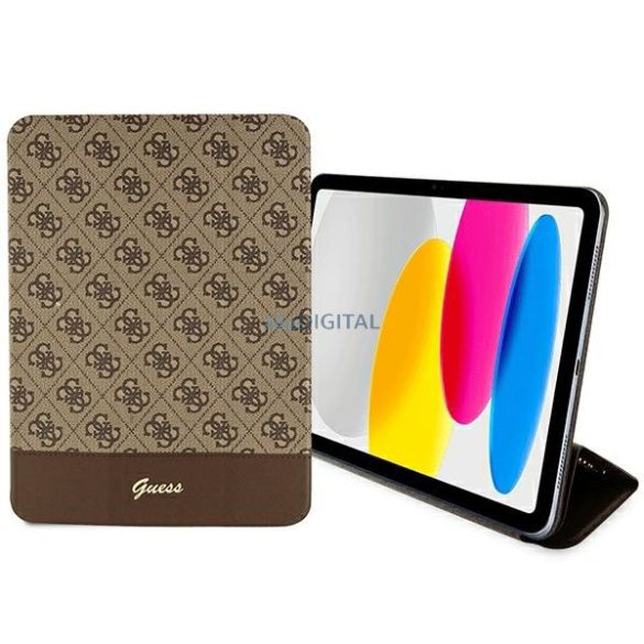 Guess GUFC11PS4SGW iPad 10.9" barna 4G Stripe Allover