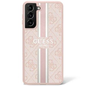 Guess GUHCS23SP4RPSP S23 S911 rózsaszín 4G Printed Stripe keménytok