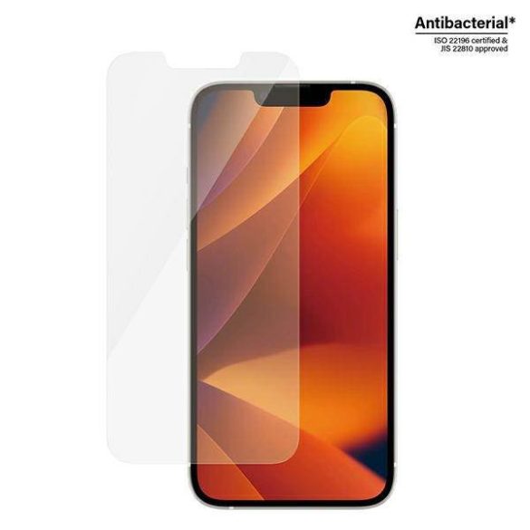 PanzerGlass Classic Fit iPhone 14 / 13 Pro / 13 6,1" Screen Protection antibakteriális képernyővédő fólia