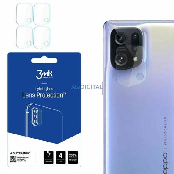 3MK Lens Protect Oppo Find X5, 4db kamera védőfólia