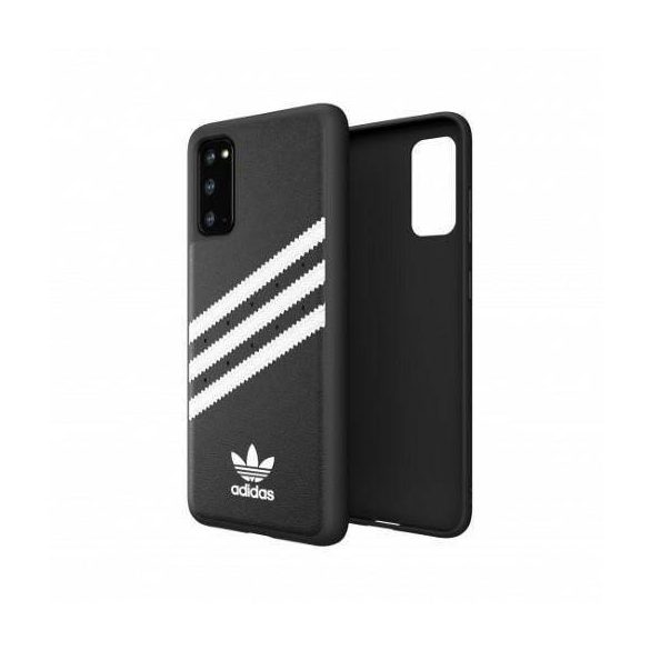 Adidas OR Moulded Case PU Samsung G980 Samsung Galaxy S20 fekete/fehér tok