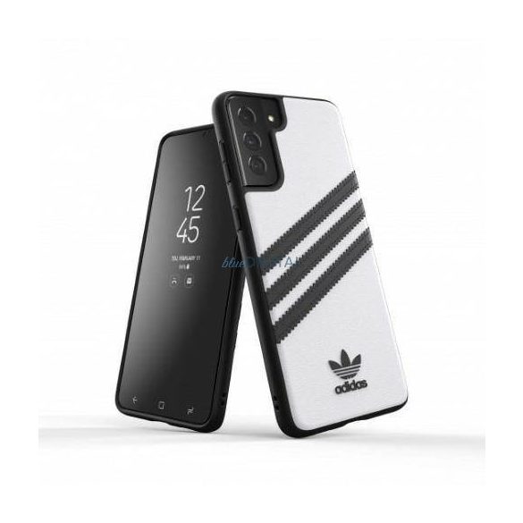 Adidas OR Moulded Case PU SS21 G996 Samsung S21+ fekete/fehér tok