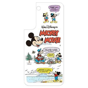 Samsung GP-TOS906HIARW Frame Cover kompatibilis panel Samsung Galaxy S22 Plus Disney Mickey - fehér