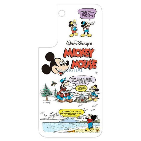 Samsung GP-TOS906HIARW Frame Cover kompatibilis panel Samsung Galaxy S22 Plus Disney Mickey - fehér