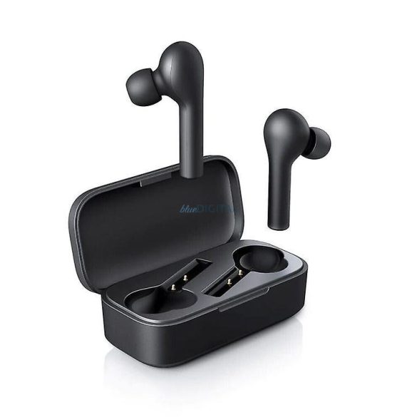 Stereo bluetooth headset töltőtokkal, TWS, fekete, Aukey EP-T21