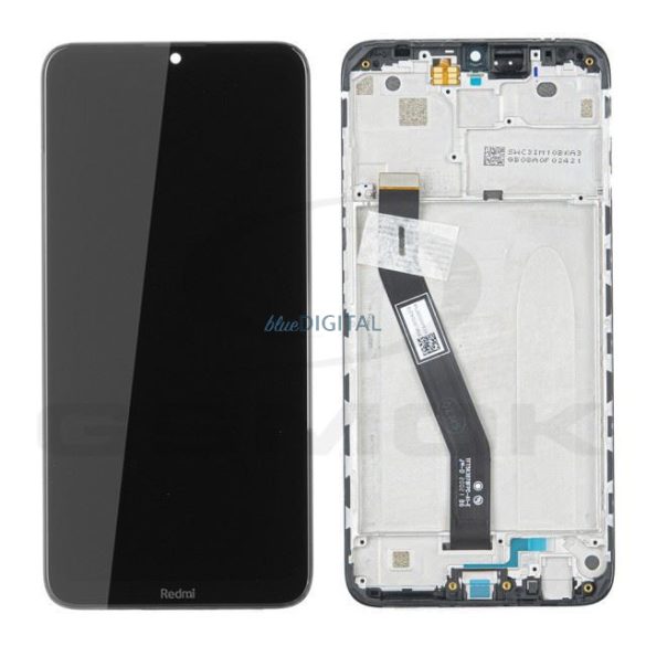 Lcd + érintőkijelző Xiaomi Redmi 8 / 8A keret fekete 5600040C3I00 5600030C3K00 560002C3K300 eredeti szervizcsomaggal