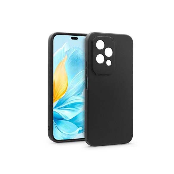 Honor 200 Lite 5G szilikon hátlap - Silicone Case - fekete