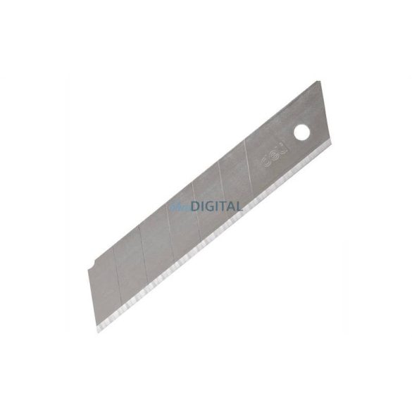 Deli Tools EDL-DP05 tartalék penge sniccer késhez 25mm 10 db (ezüst)