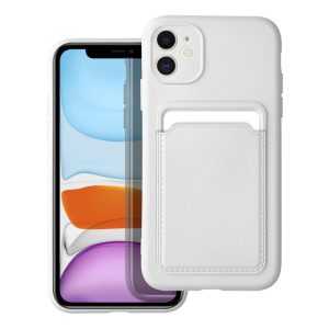 Forcell kártya tok iPhone 11 fehér