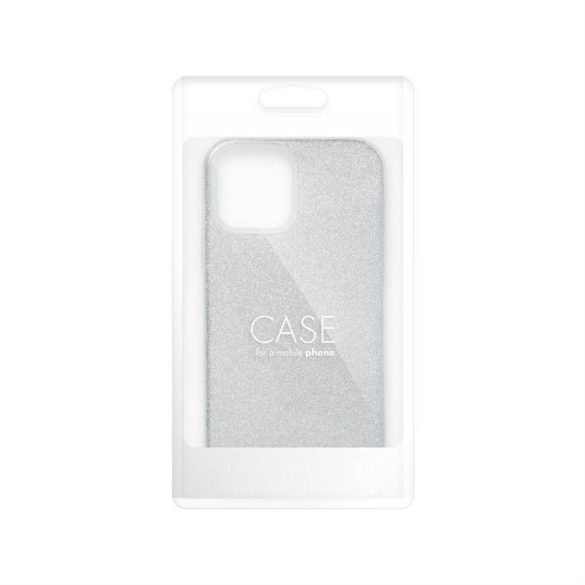 SHINING csillogós tok Samsung Galaxy A14 5G / A14 4G ezüst