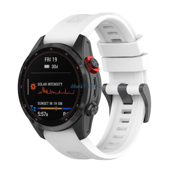 Garmin FENIX 3 / 3HR / 5X / 6X / 6X PRO / 7X / 7X PRO karpántos okosóra fehér (7)