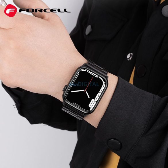 FORCELL F-DESIGN FA10 szíj Apple Watch 38/40/41mm fekete