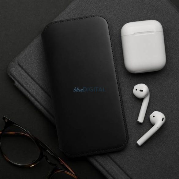 Dual Pocket Book case SAMSUNG A55 fekete tok