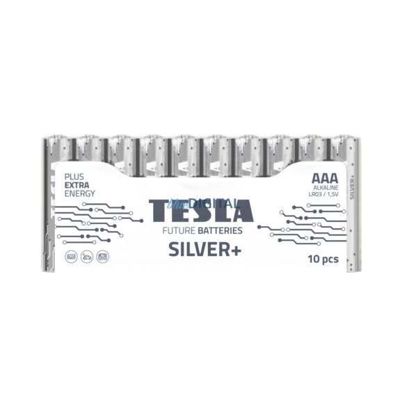 TESLA Silver+ alkáli elem AA - 10 db