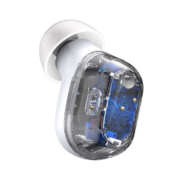 Baseus TWS Bluetooth sztereó headset v5.0 + töltőtok - Baseus WM01 True WirelessEarphones with Charging Case - fehér