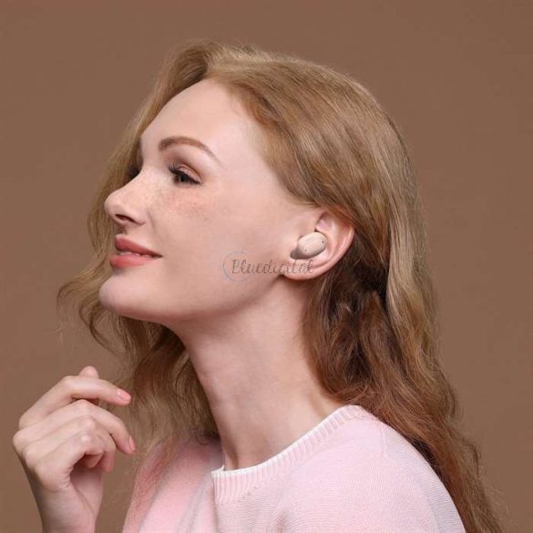 Baseus TWS Bluetooth sztereó headset v5.0 + töltőtok - Baseus WM01 True         WirelessEarphones with Charging Case - rózsaszín