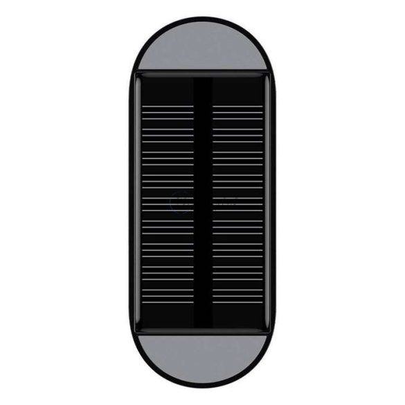 Baseus Bluetooth napelemes FM-transmitter/autós kihangosító - USB + MP3 + AUX + Pendrive+TF/microSD kártyaolvasó - Baseus Solar Car - fekete/ezüst
