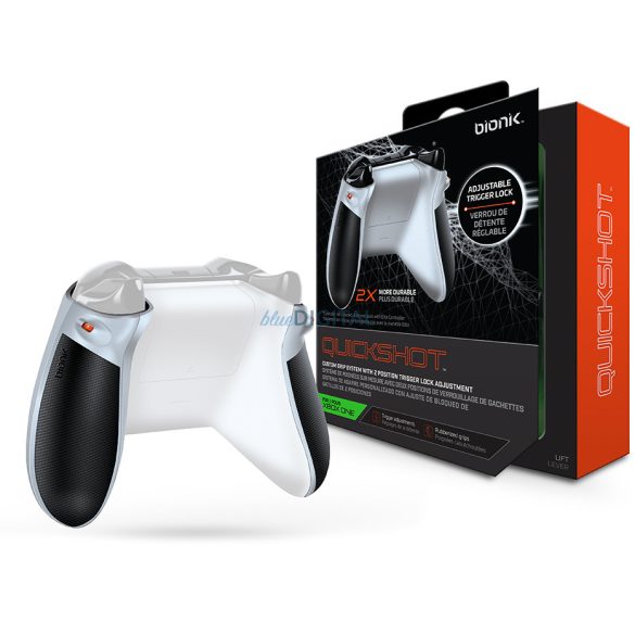 Bionik BNK-9022 Quickshot Pro Xbox One Fehér&Szürke Kontroller Ravasz Kiegészítőcsomag