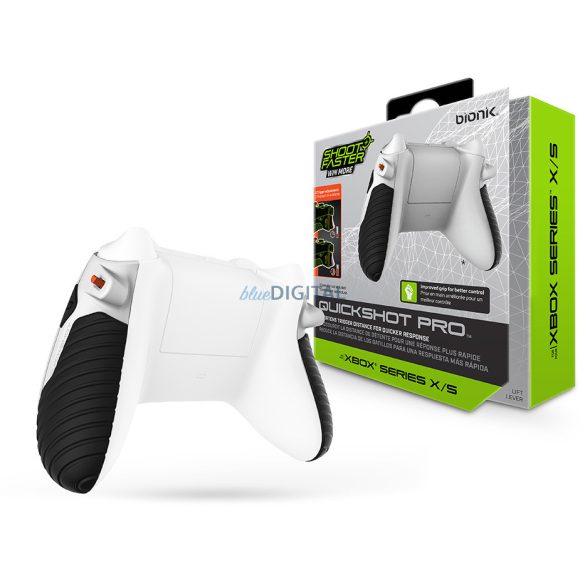 Bionik BNK-9074 Quickshot Pro Xbox Series Fekete&Fehér Kontroller Ravasz Kiegészítőcsomag
