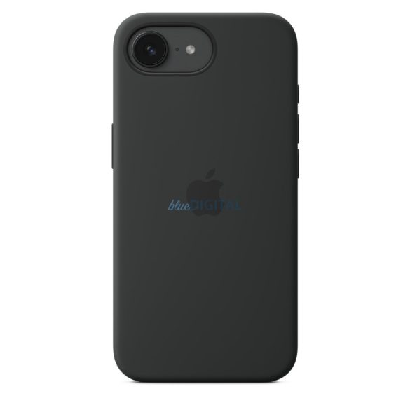 Apple iPhone 16e szilikon hátlap, fekete